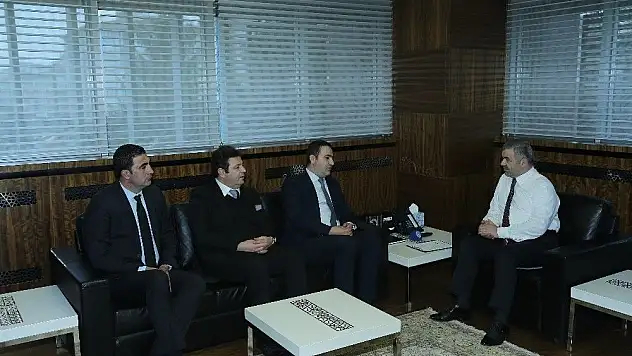 Ekmek Üreticileri Federasyonu'ndan Başkan Çelik'e ziyaret