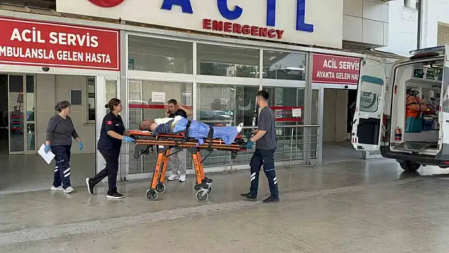 Damda boya yaparken elektrik akımına uğradı