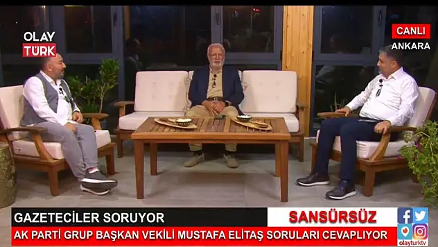 Elitaş'tan televizyon ve radyolarla ilgili önemli açıklamalar...