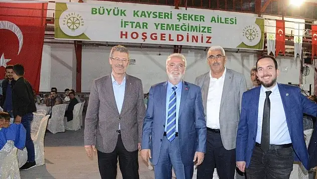 Elitaş, Kayseri Şeker çiftçileri ile Şeker Sofrasında buluştu