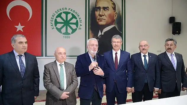 Elitaş, 'Kayseri Şeker  Kayserimizin  gurur kaynağı  oldu