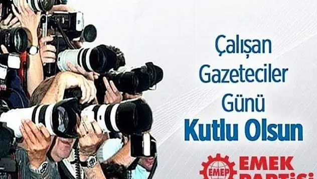 EMEP: Gazetecileri savunmak demokrasi mücadelesinin ayrılmaz bir parçasıdır