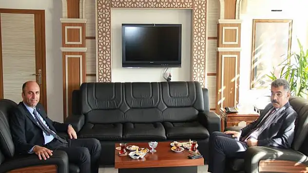 Emniyet Müdürü Karabörk'ten Kaymakam Karameşe'ye Ziyaret
