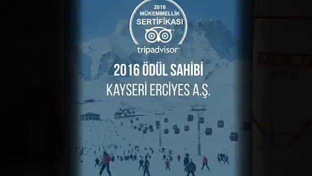 Erciyes'e Dünya Çapında Ödül