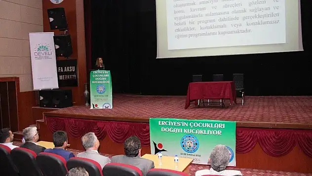 'Erciyes'in çocukları doğayı kucaklıyor' TÜBİTAK projesinin tanıtım toplantısı yapıldı
