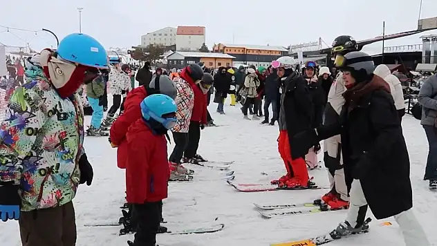 Erciyes'in misafirleri bu kez şehit çocukları oldu