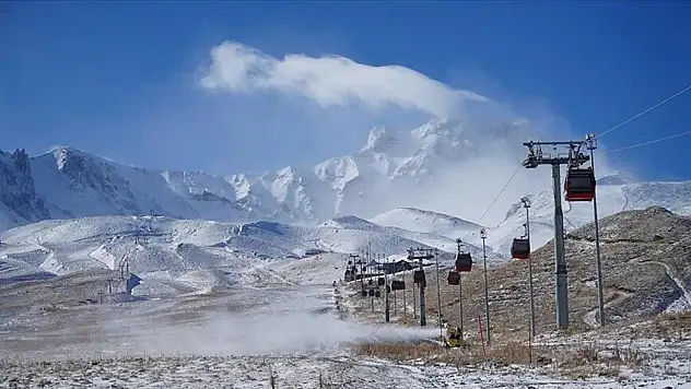 Erciyes'te dikkat çeken kapanma