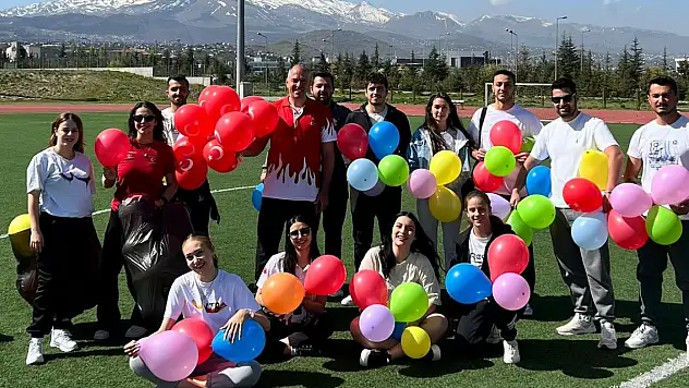 Erciyes'te engel tanımayan spor şöleni