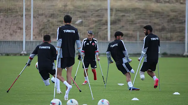 Erciyes'te hazırlanan Ampute Milli Takımı'nın hedefi yine dünya şampiyonluğu!