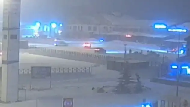 Erciyes'te heyecanlı dakikalar: Kar değil adrenalin yağdı