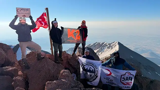 Erciyes'te iki günlük zorlu mücadele sona erdi!