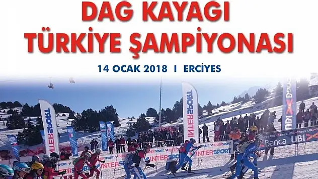 Erciyes'te ilk kez Dağ Kayağı Şampiyonası düzenlenecek
