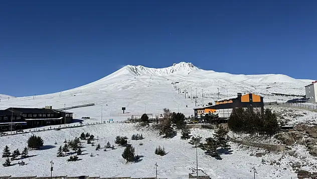 Erciyes'te kayak sezonu açılıyor! Tarih belli oldu