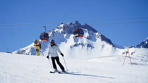 Erciyes'te rekor sezon: 2 milyon ziyaretçi