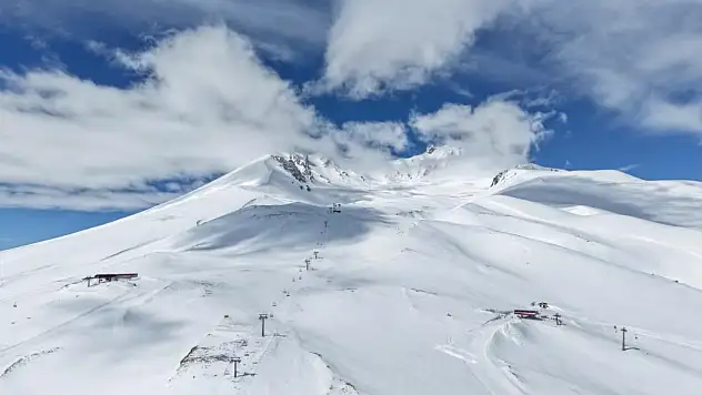Erciyes'te veda başladı: Develi ve Hisarcık kapandı!