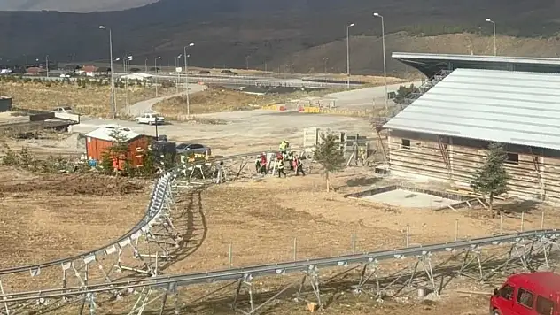 Erciyes'te yeni dönem! 1.100 metrelik dağ kızağında çalışmalar hızlandı