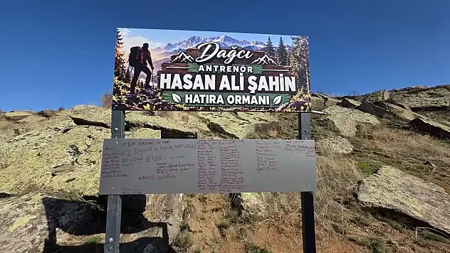 Erciyes'teki acı kaybın ardından Tomarza'da anlamlı hareket