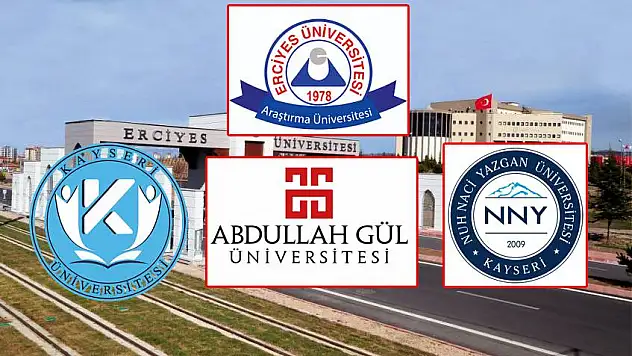 Erciyes Üniversitesi 15'inci oldu
