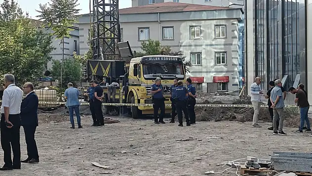 Erciyes Üniversitesi'nde acı olay: Bir işçi hayatını kaybetti