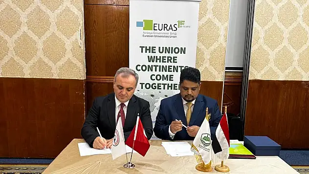 Erciyes Üniversitesi'nde imzalar atıldı