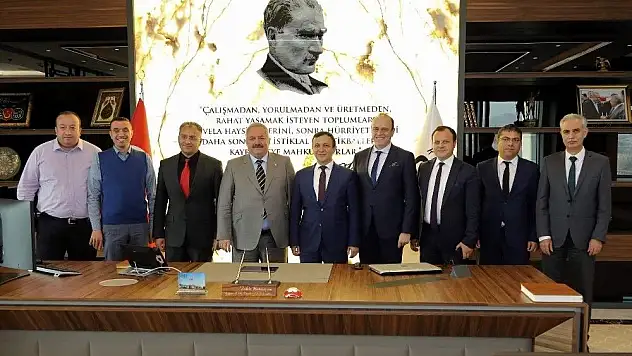 Erciyes Üniversitesi sanayicilerle işbirliği için sahada