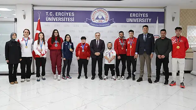 Erciyes Üniversitesi zirvede