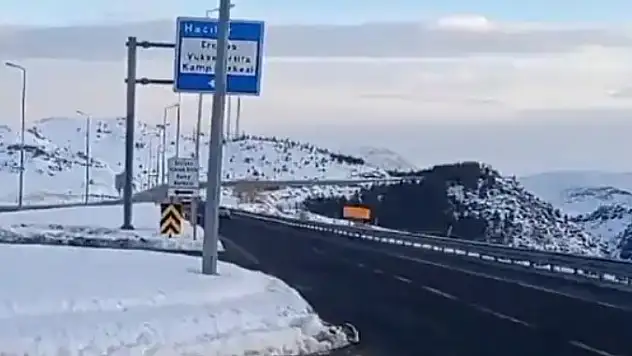 Erciyes yolu trafiğe kapatıldı!