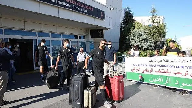 Irak A Milli Takımı Erciyes'e geldi...