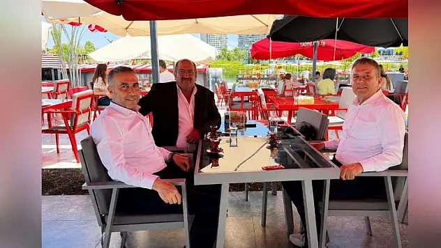 Erdal Altun'dan Vedat Ali Özışık'a ziyaret! Görüşmede neler konuşuldu?
