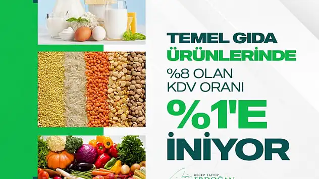 Erdoğan'dan KDV indirimi açıklaması