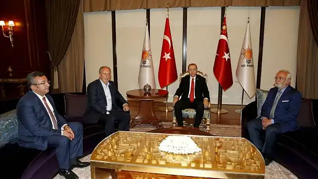 Erdoğan ve İnce görüşmesi sonrası açıklama