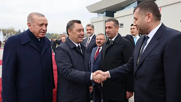 Ersoy, Erdoğan ile Kırgızistan'da