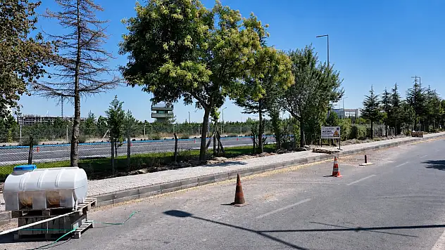 ERÜ'de 1 kilometrelik güzergâh