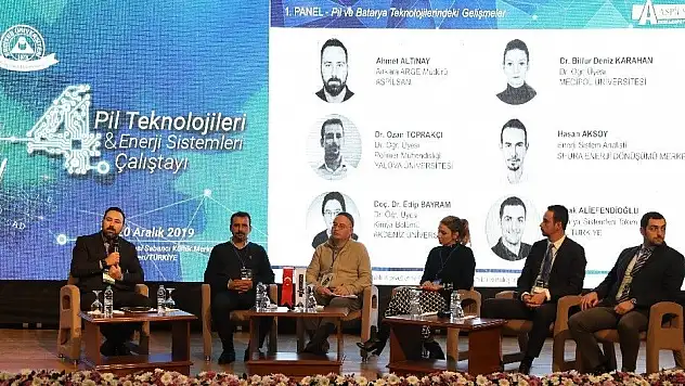 ERÜ'de '4. Pil Teknolojileri ve Enerji Sistemleri Çalıştayı' Düzenlendi

