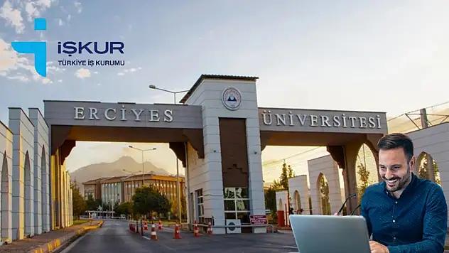ERÜ'lü öğrencilere müjde: Günlük 1.375 TL destekle binlerce kişi alınacak!