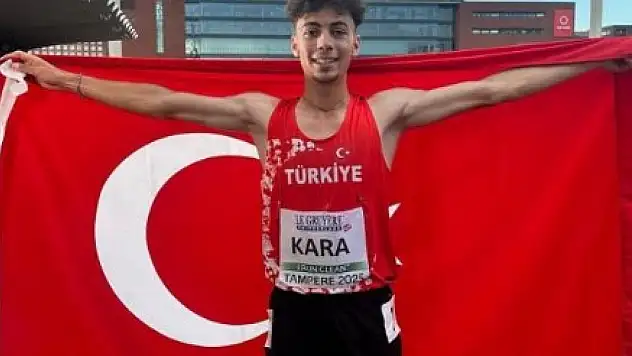 ERÜ öğrencisi Kara Türkiye rekoru kırdı