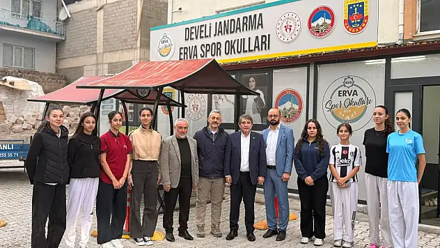 ERVA Spor Okulları Kayseri'yi aştı! Ankara'dan geldiler