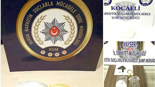 Eş zamanlı uyuşturucu operasyonunda 10 kişi yakalandı 