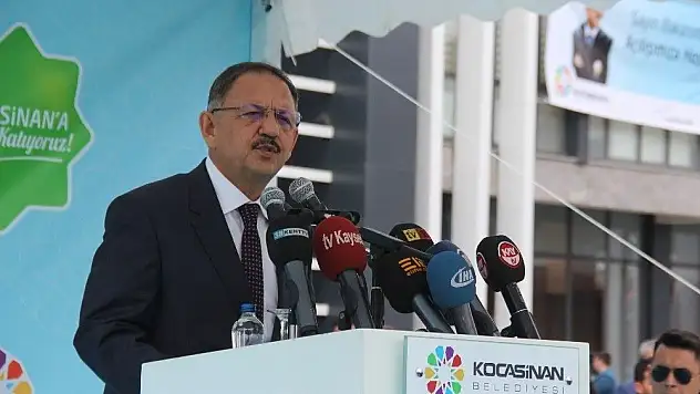 Eskişehir ile Kayseri arasındaki twitter atışmasına Bakan Özhaseki de dahil oldu
