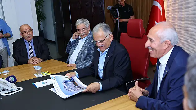 Oda başkanlarından, başkana ziyaret