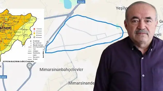 Kayseri'de zemini sağlam olan mahalleleri tek tek sıraladı...