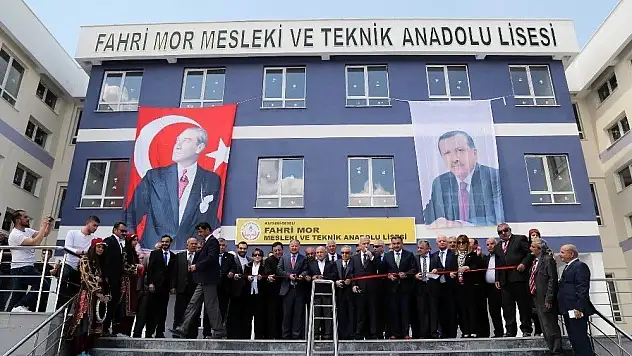 Fahri Mor Mesleki ve Teknik Anadolu Lisesi açıldı
