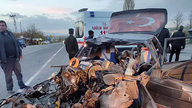 Feci kazada, ortalık savaş alanına döndü