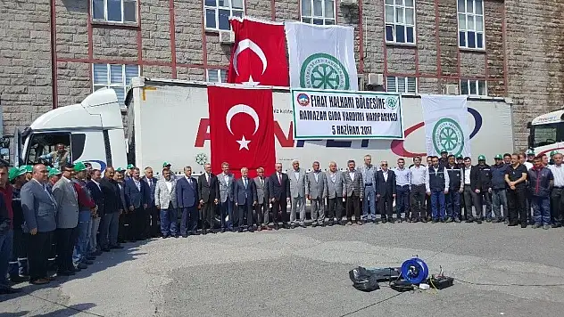 Fırat Kalkanı bölgesine Kayseri Şeker'den 100 ton şeker