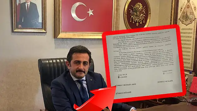'Fonda zarar ettim' demişti! İşte Kayserili Bakan yardımcısı ile ilgili verilen o tutuklama kararı