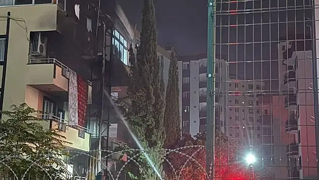 Kız yurdunda yangın