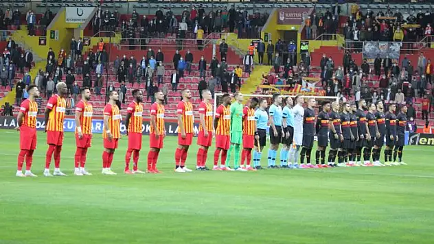 Galatasaray ile Kayserispor 52. randevuda