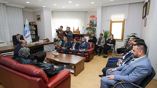 Gazeteciler Cemiyeti'nden Başkan Özdoğan'a hayırlı olsun ziyareti