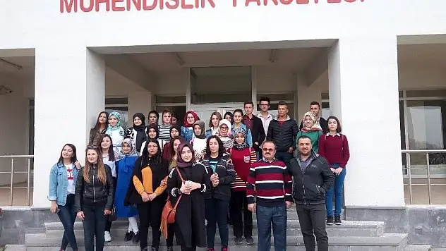 Gemerek Anadolu Lisesi Öğrencileri, Üniversitemizi Ziyaret Etti