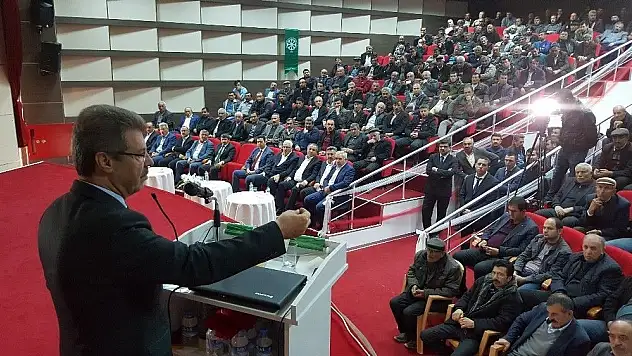 Gemerek Çiftçilerine seminer
